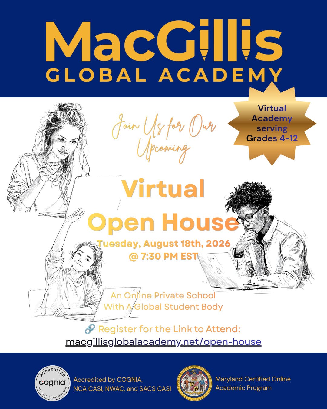 MacGillis Global Academy Virtual Open House