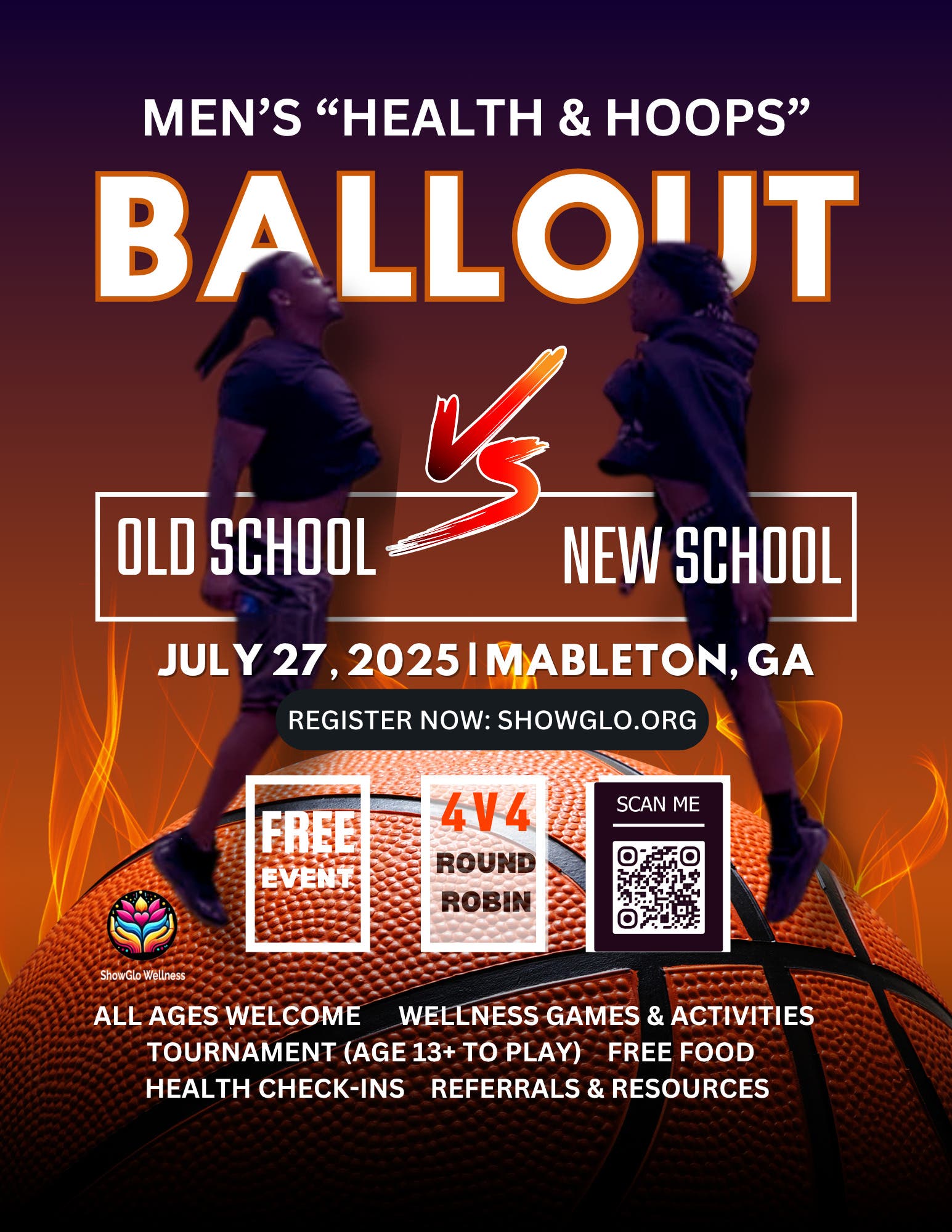 Health & Hoops: Old School vs. New School Ballout