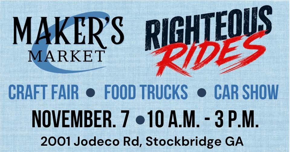 Community's Makers Market and Righteous Rides