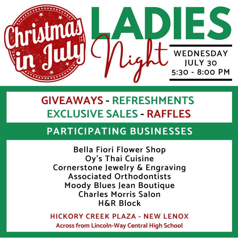 Christmas in July - Ladies Night