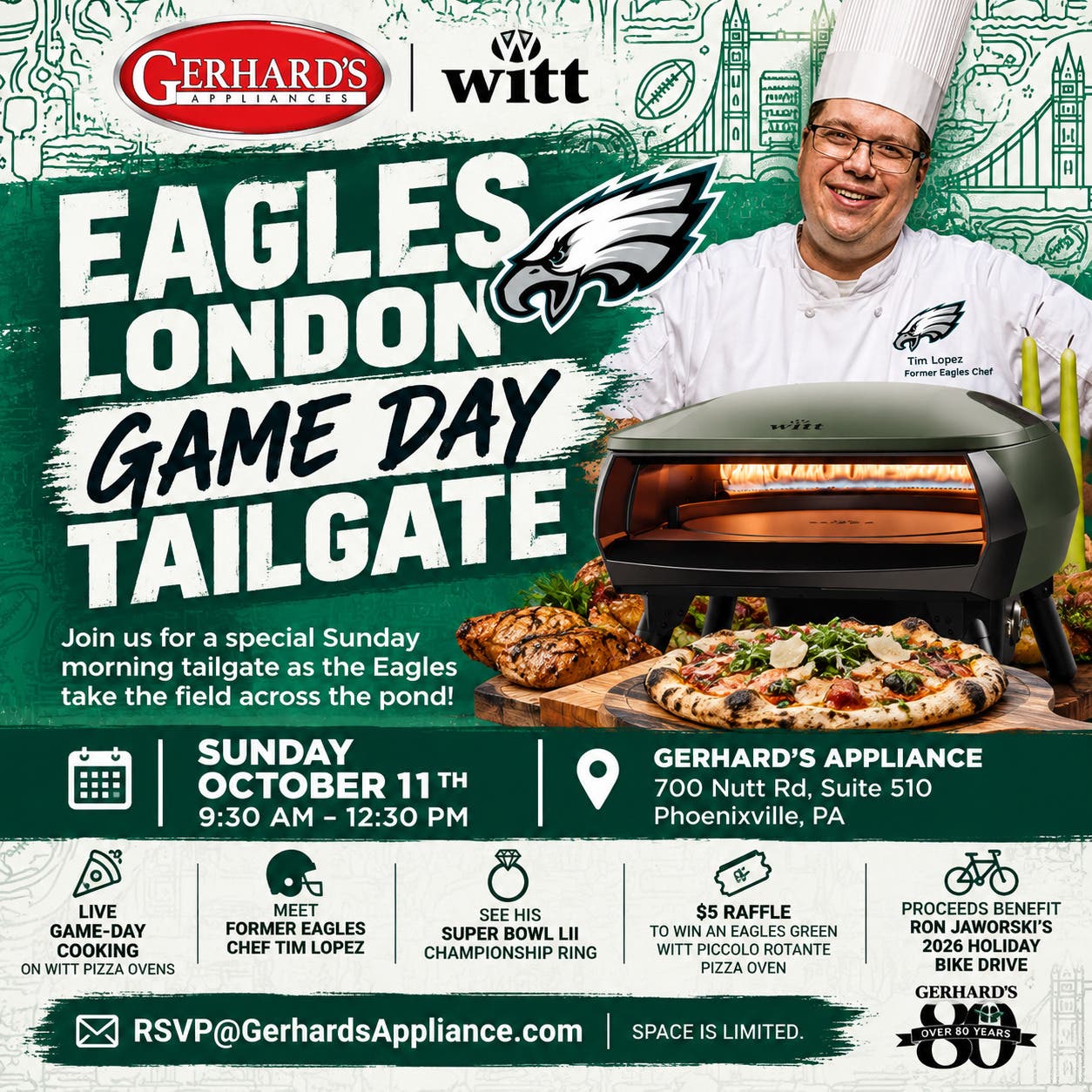 Eagles London Game Day Tailgate