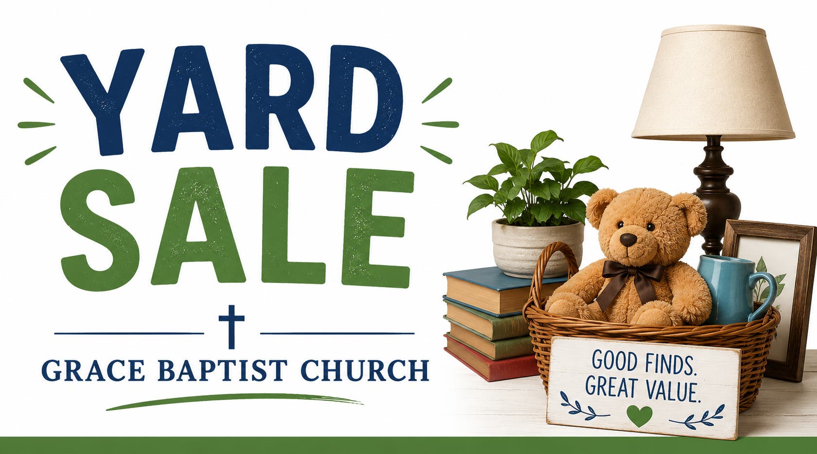 Grace Baptist Church Yard Sale