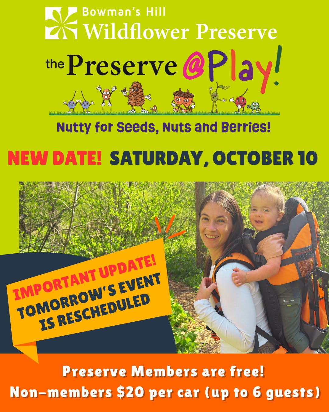 New Date! Preserve @ Play