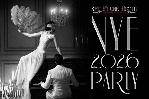 New Year’s Eve Celebration at Red Phone Booth Atlanta