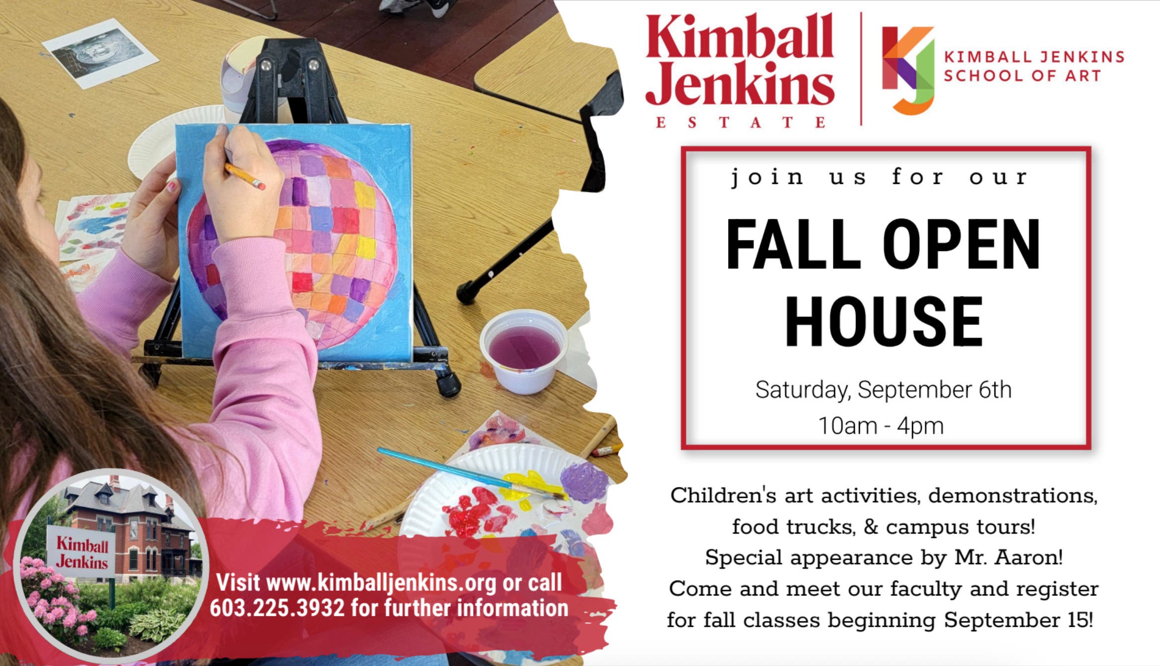 Kimball Jenkins Fall Open House