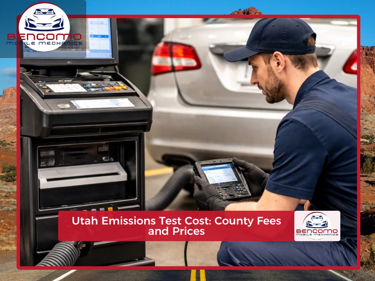 Utah Emissions Test Cost: Avoid Extra Trips Before Renewal