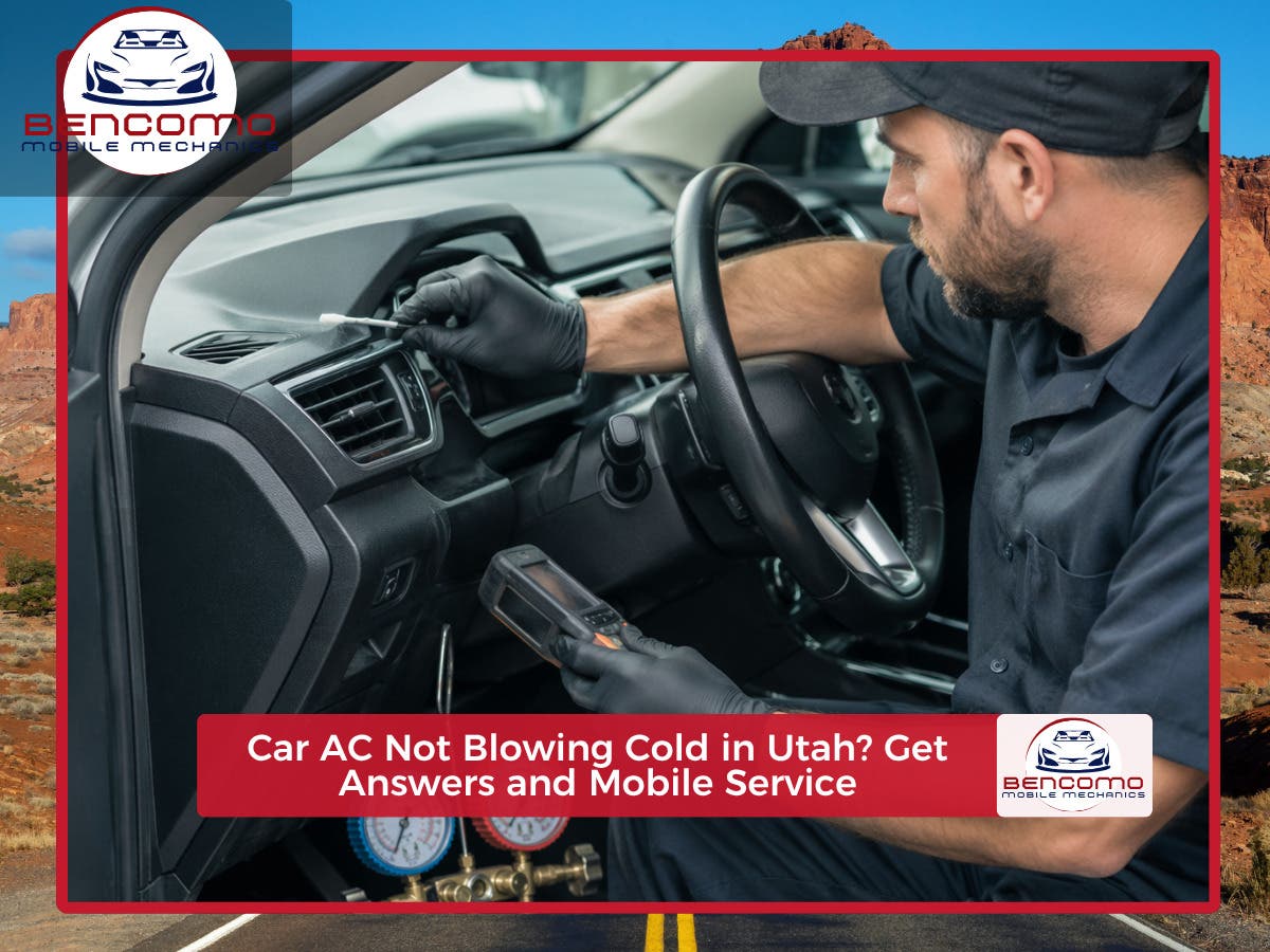 Car AC Blowing Warm Air in Utah? We Come to You