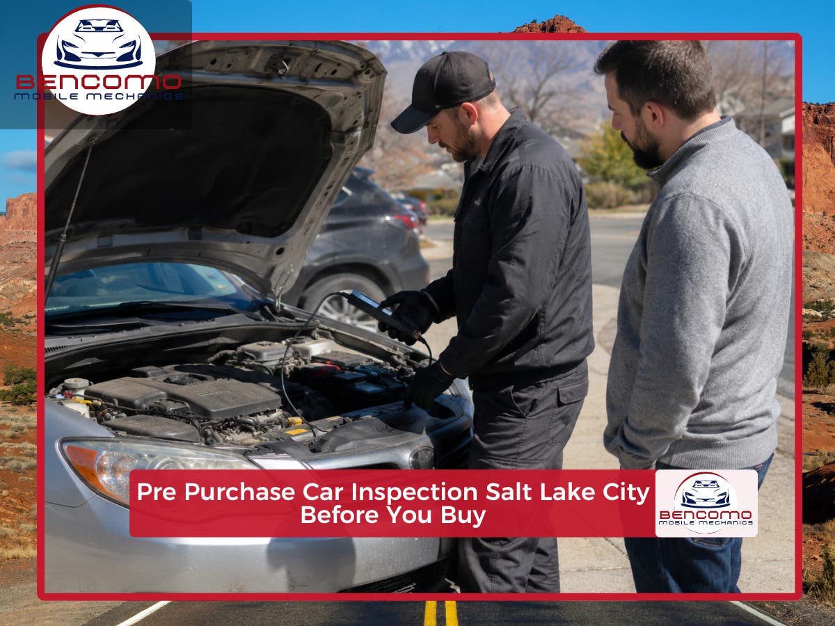 Buying a used car in Salt Lake City? Let me inspect it before you pay.