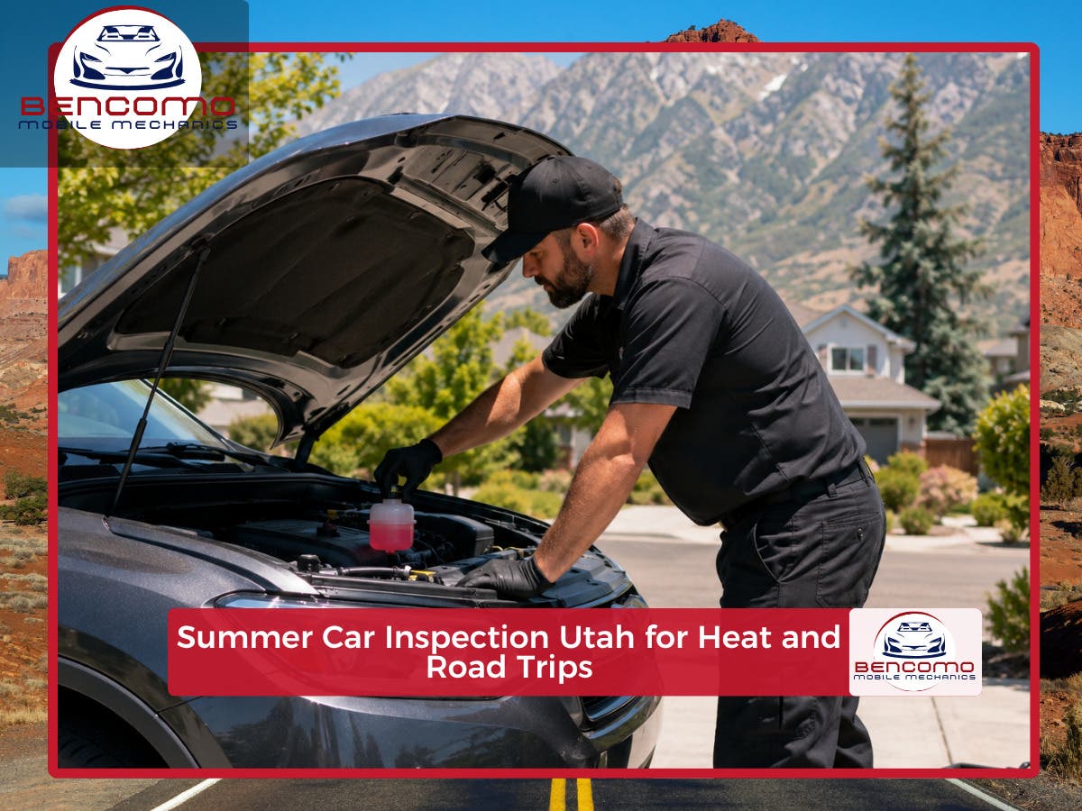 Getting Ready for Summer Trips in Utah? Let’s Check Your Car Before the Heat Does