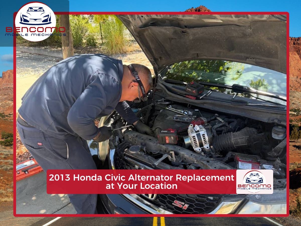 Battery Light On? 2013 Honda Civic Alternator Help in Utah