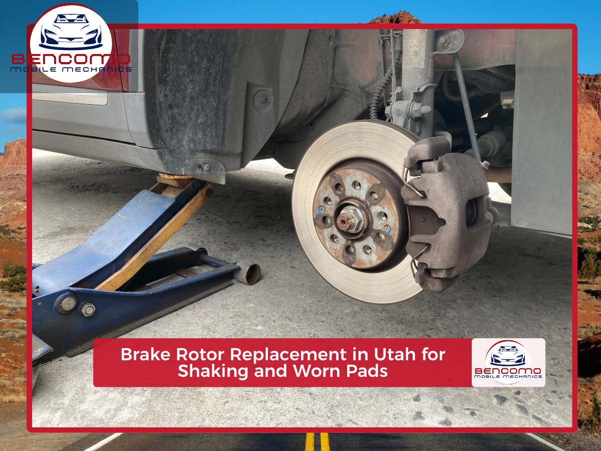 Brake Rotor Replacement in Utah β Is Your Car Shaking When You Brake?