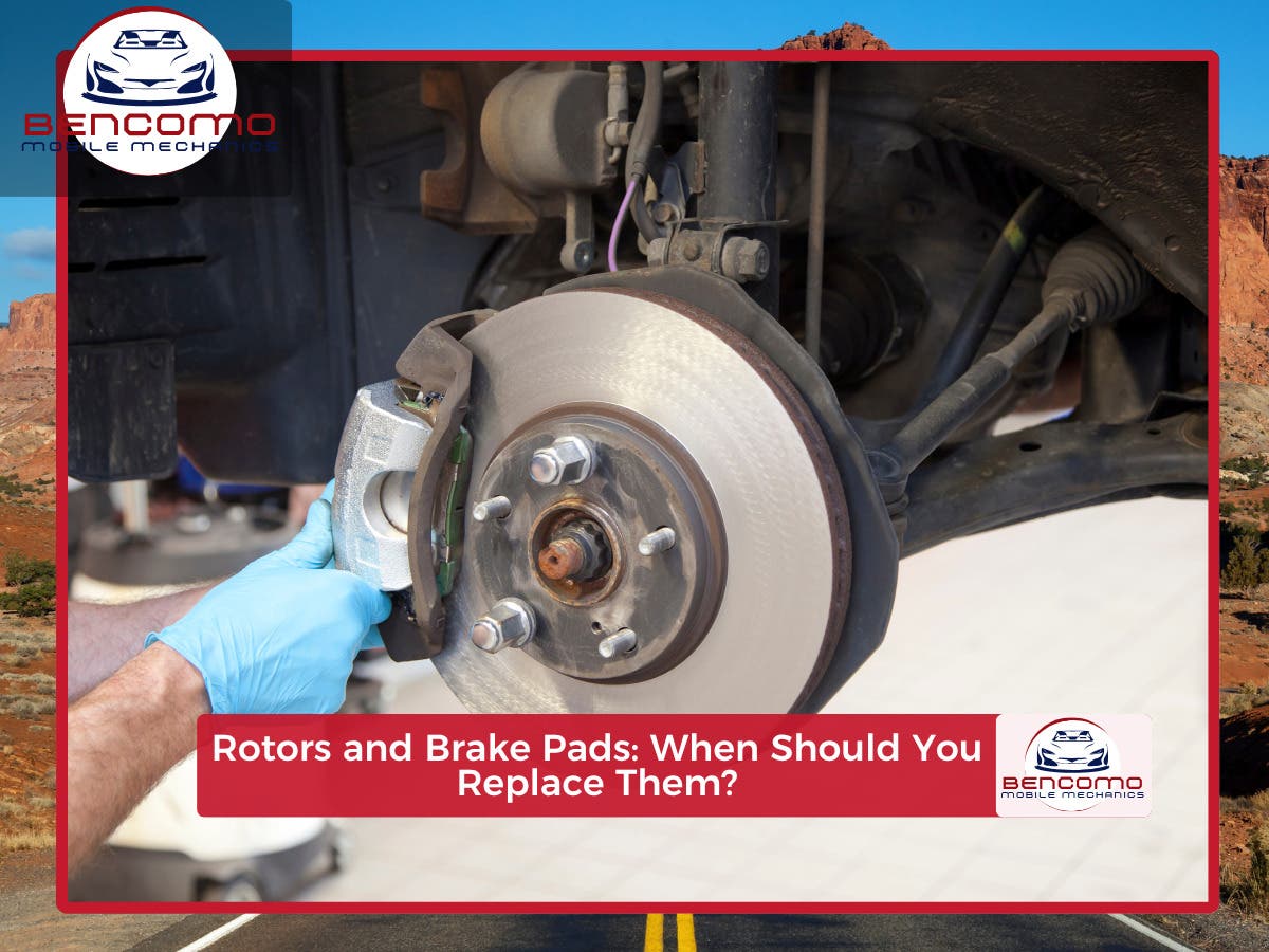  Brake Rotors and Pads Worn Out? We Come to You!