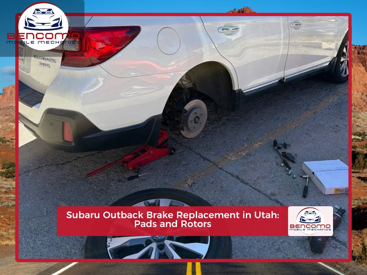 Subaru Outback Brake Replacement in Utah – We Come to You