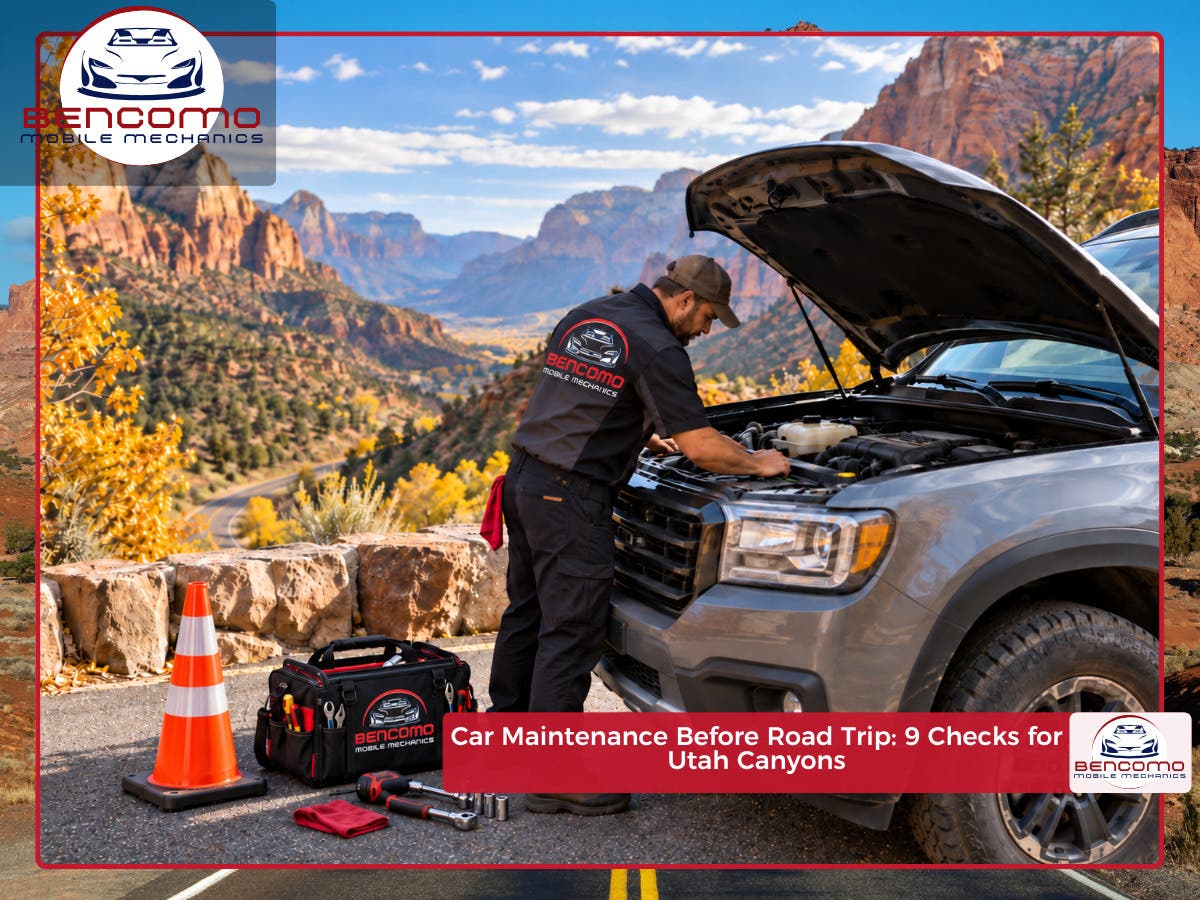 Car Maintenance Before Road Trip: 9 Checks for Utah Canyons