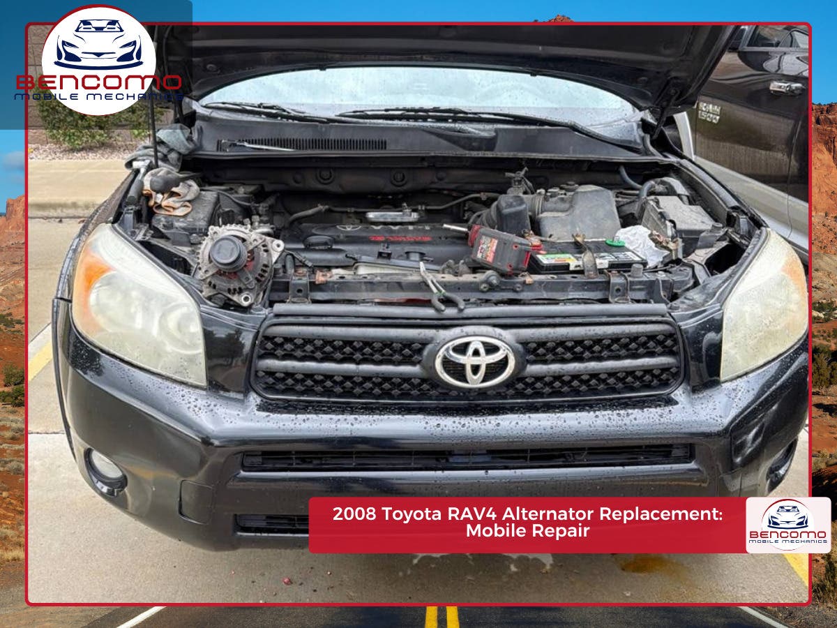 2008 Toyota RAV4 Alternator Replacement in Utah
