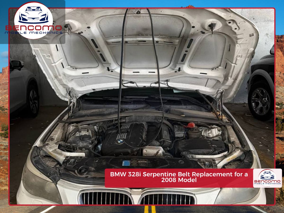 2008 BMW 328i Serpentine Belt Replacement in Utah
