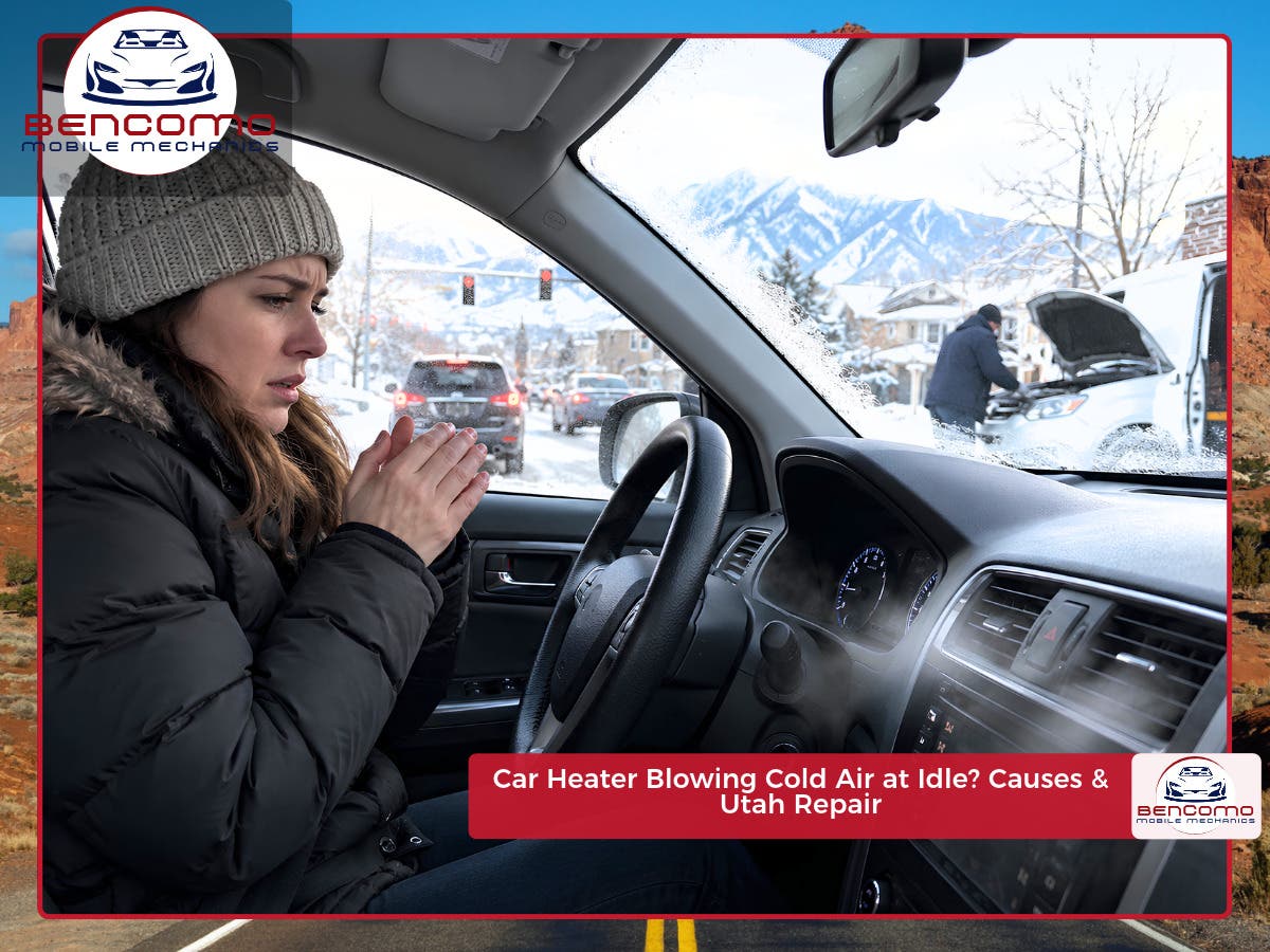 Car Heater Blowing Cold Air? Mobile Mechanic in Utah – 24/7 Service!