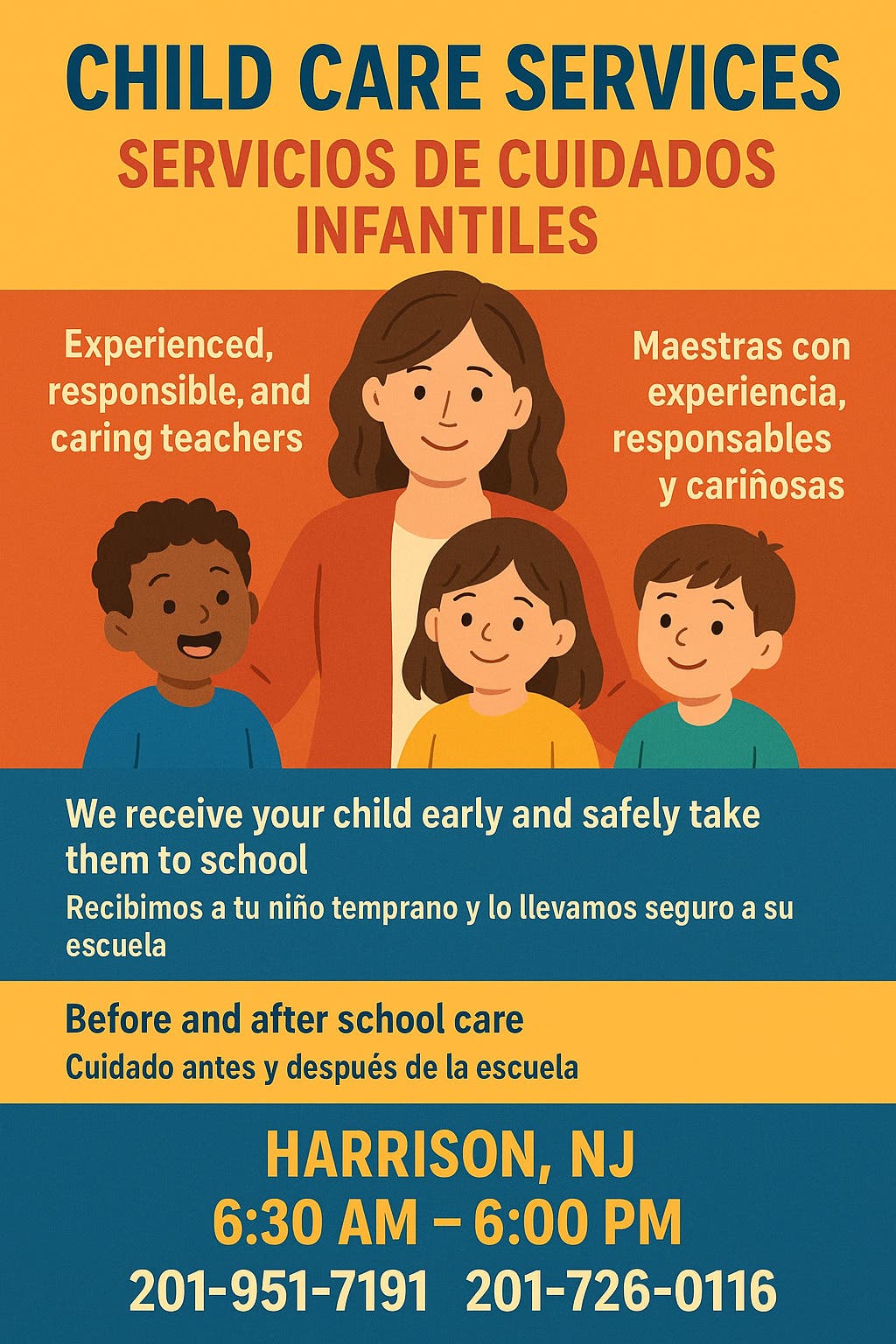 Service after - before care 