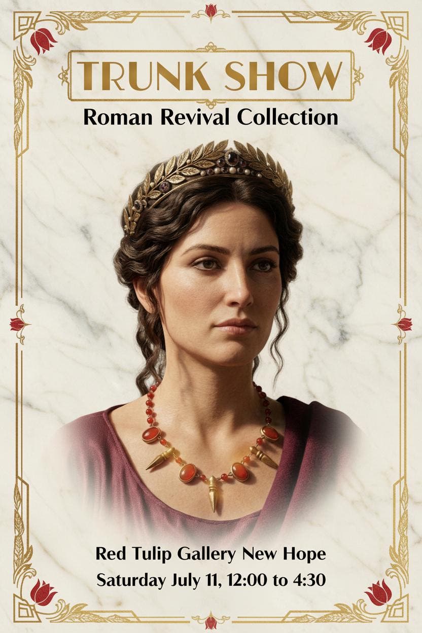 Roman Revival Trunk Show 