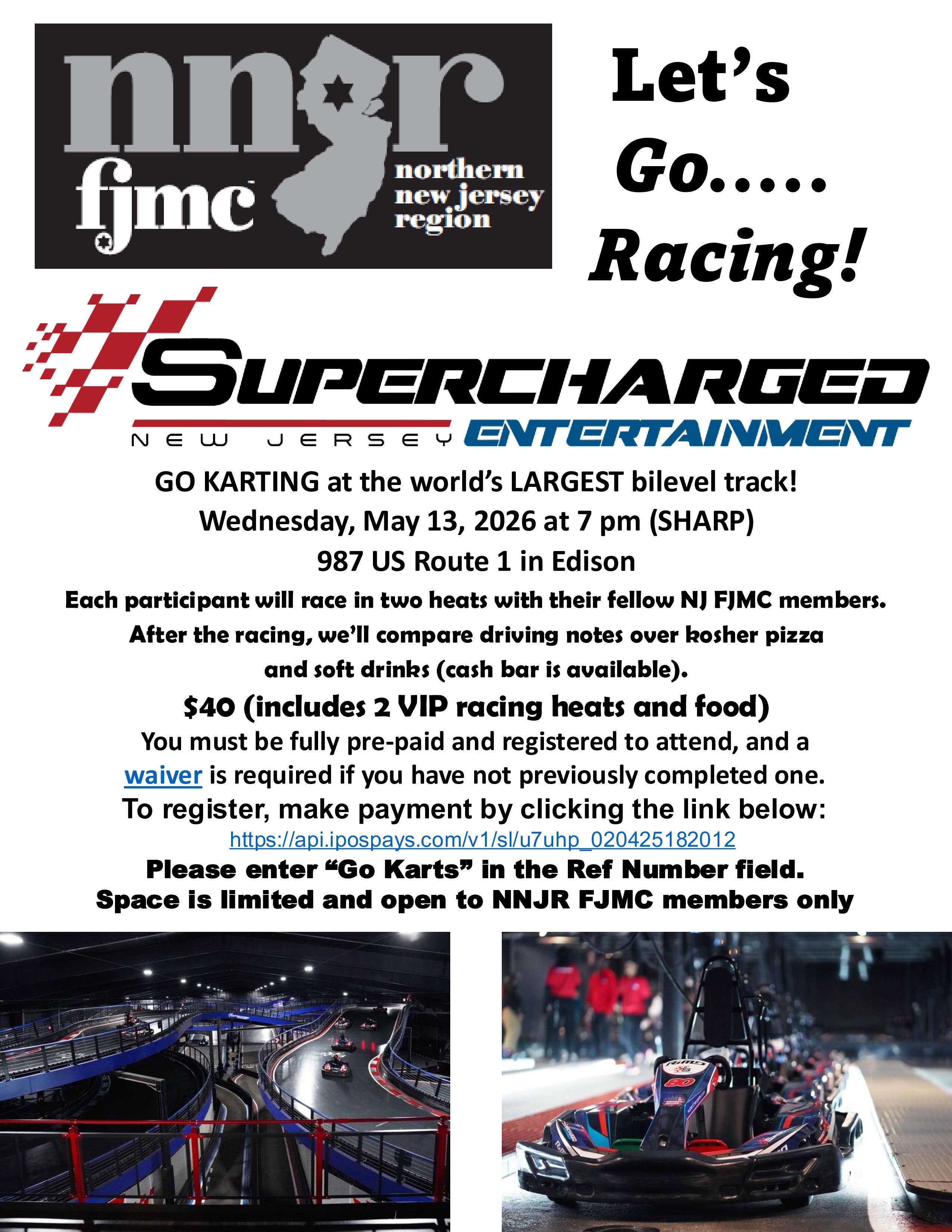 EBJC Men's Club Go-Kart Racing