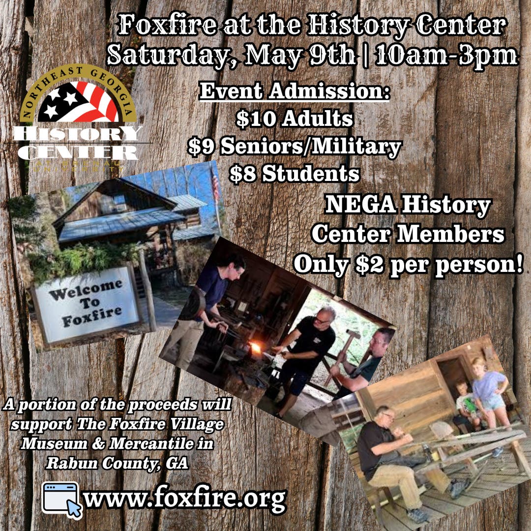 Special Event: Foxfire at the History Center