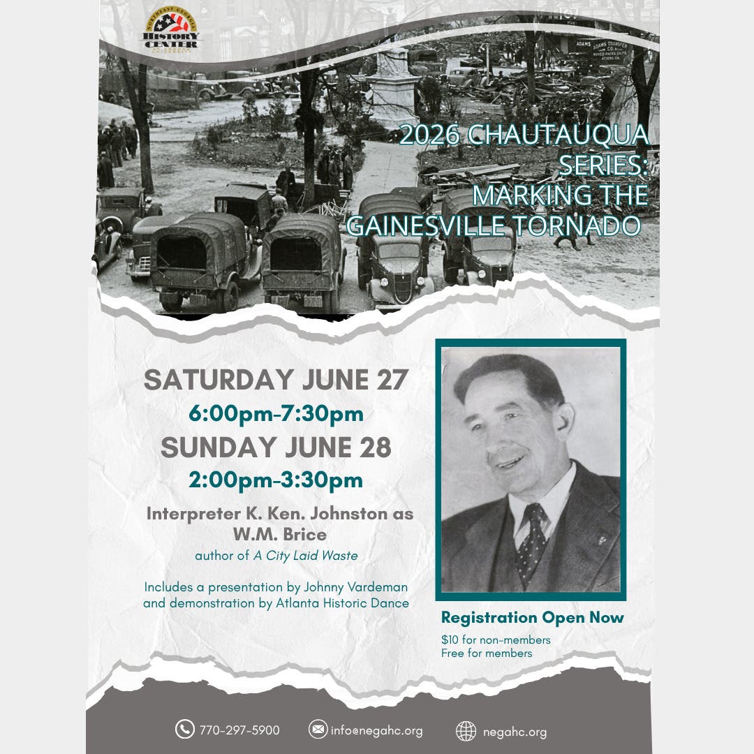 2026 Chautauqua Series: Marking the Gainesville Tornado