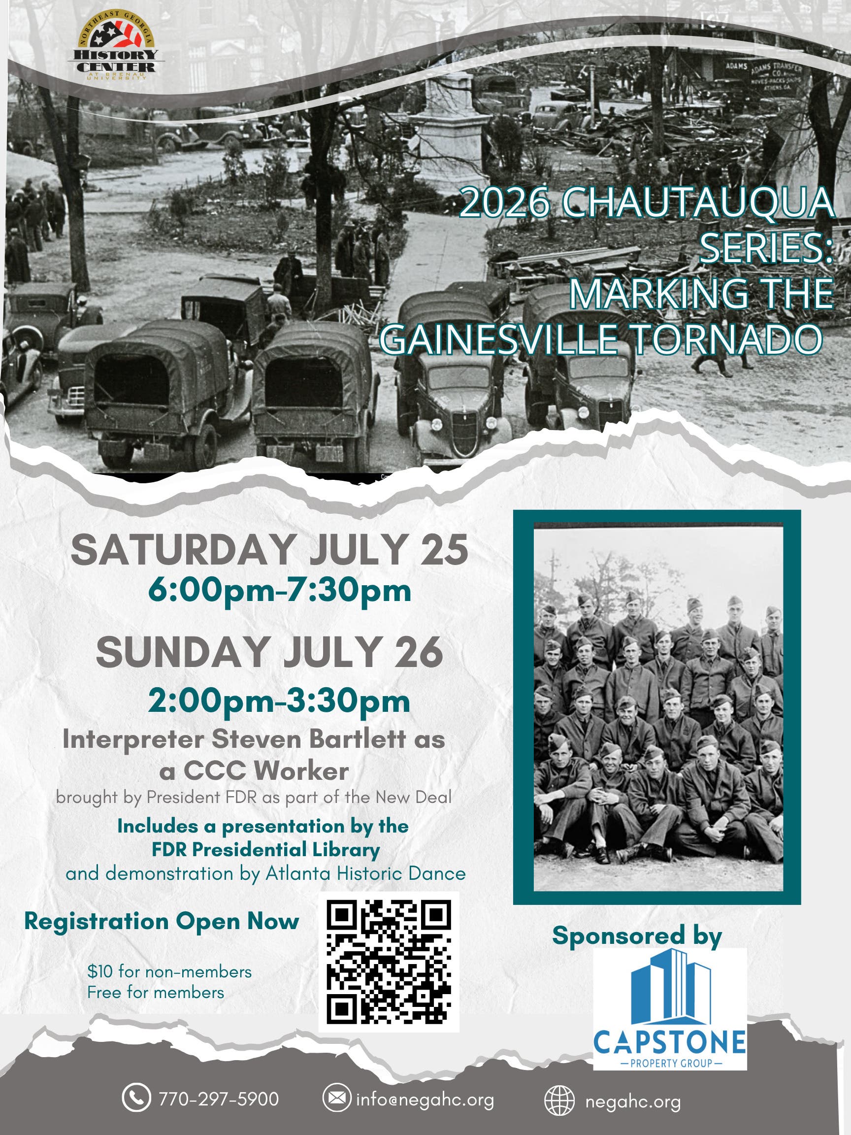 2026 Chautauqua Series: Marking the Gainesville Tornado