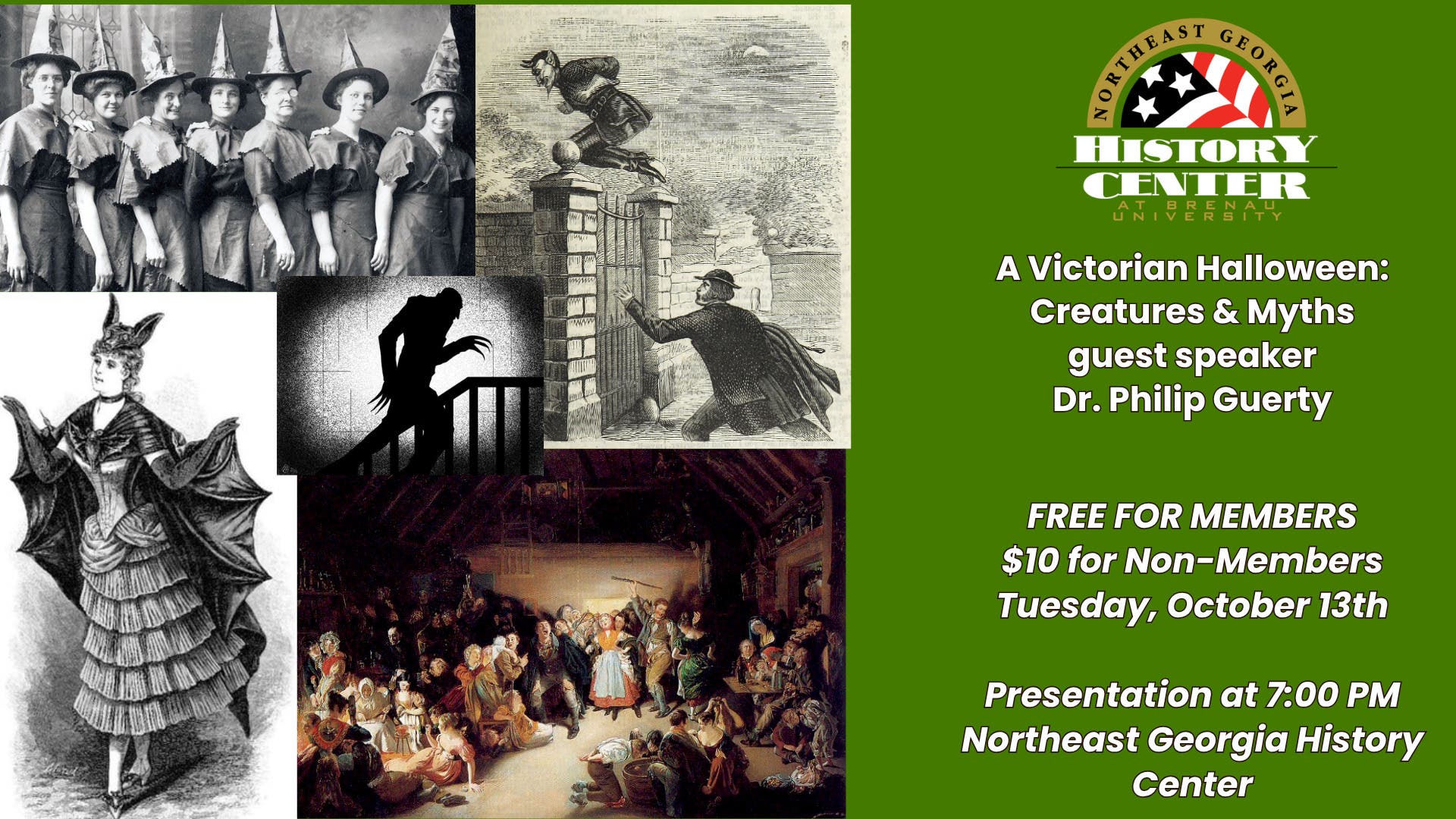October Lecture: A Victorian Halloween: Creatures & Myths