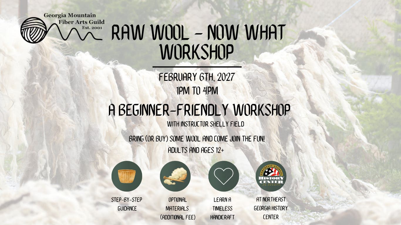 Heritage Craft Class: Raw Wool - Now What?