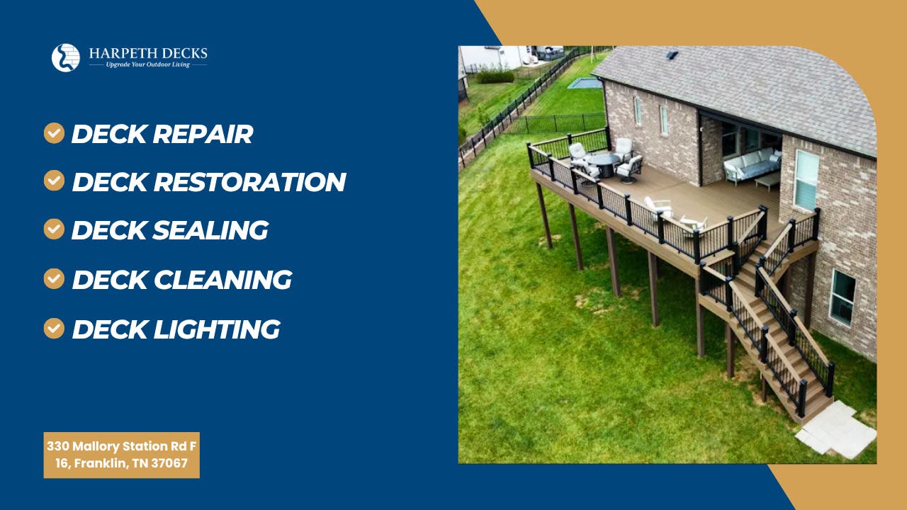 Spring Deck Planning in Franklin, TN — What Homeowners Should Know About Material Selection