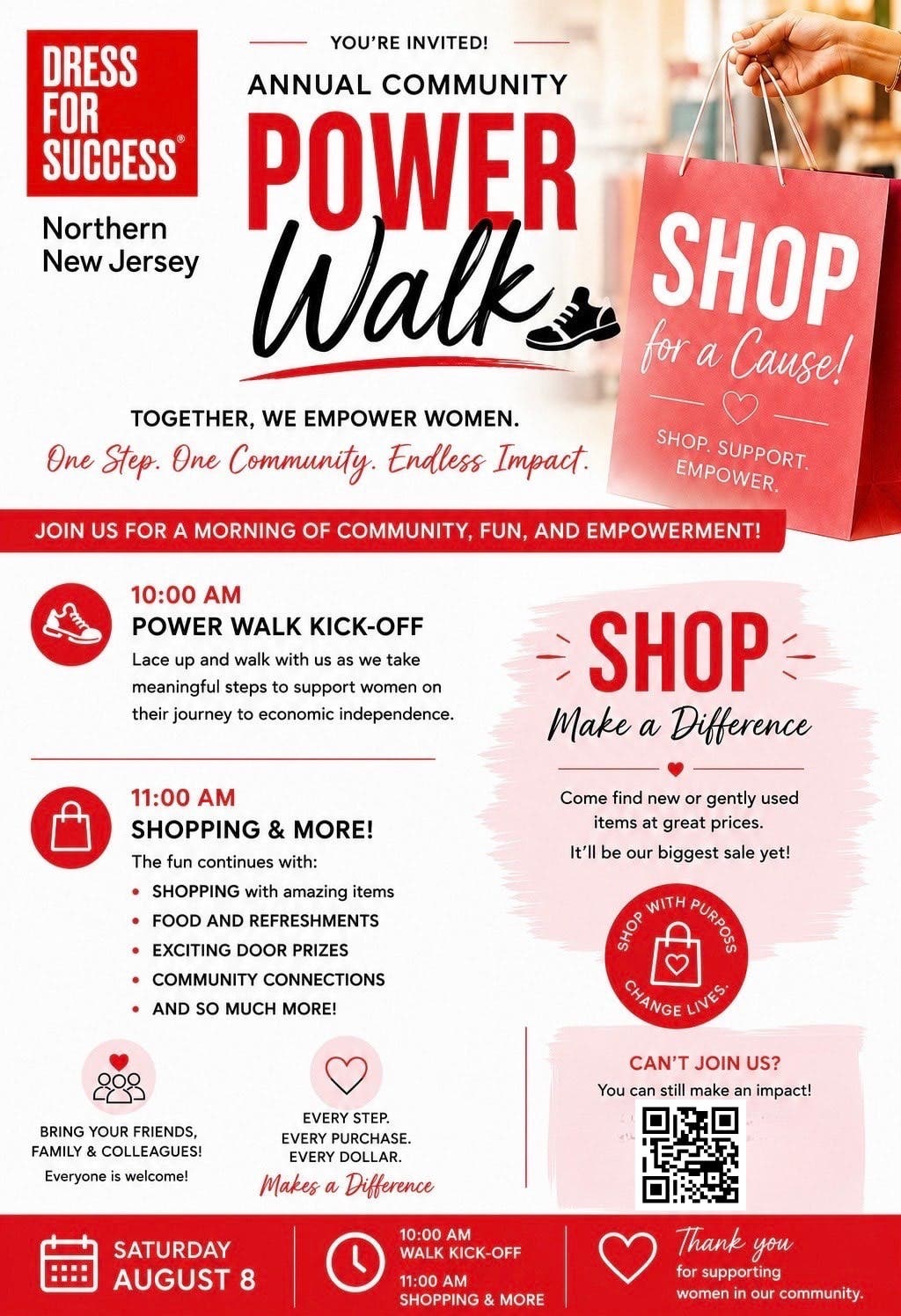 DFSNNJ Community Walk and Shop for a Cause