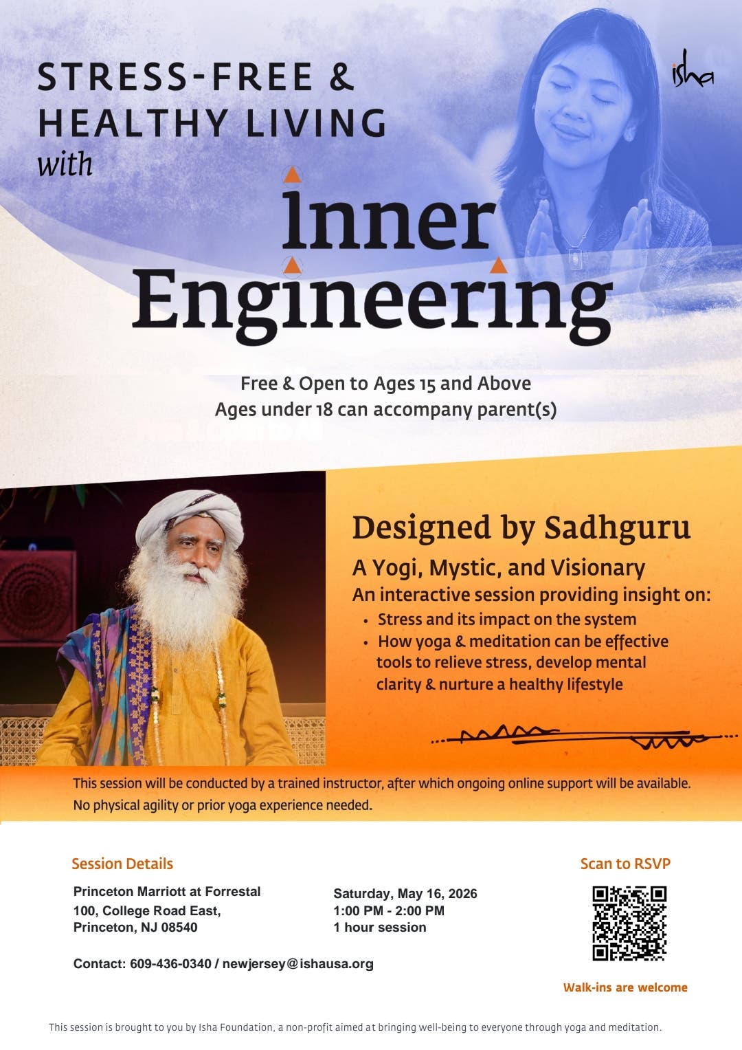 Stress-Free & Healthy Living With Inner Engineering