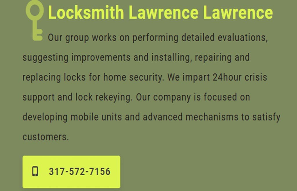 Locksmith Lawrence
