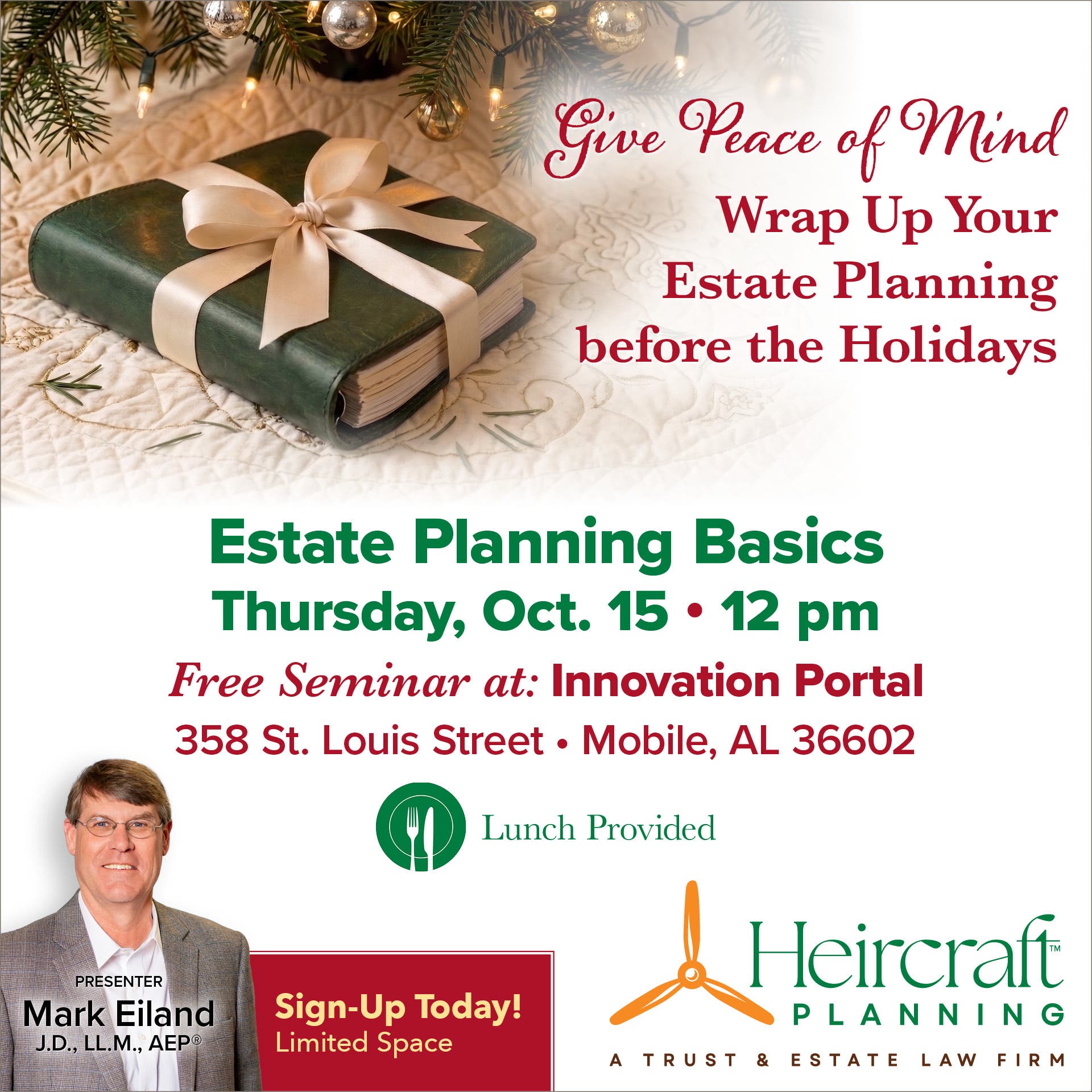 Free Estate Planning Lunch & Learn