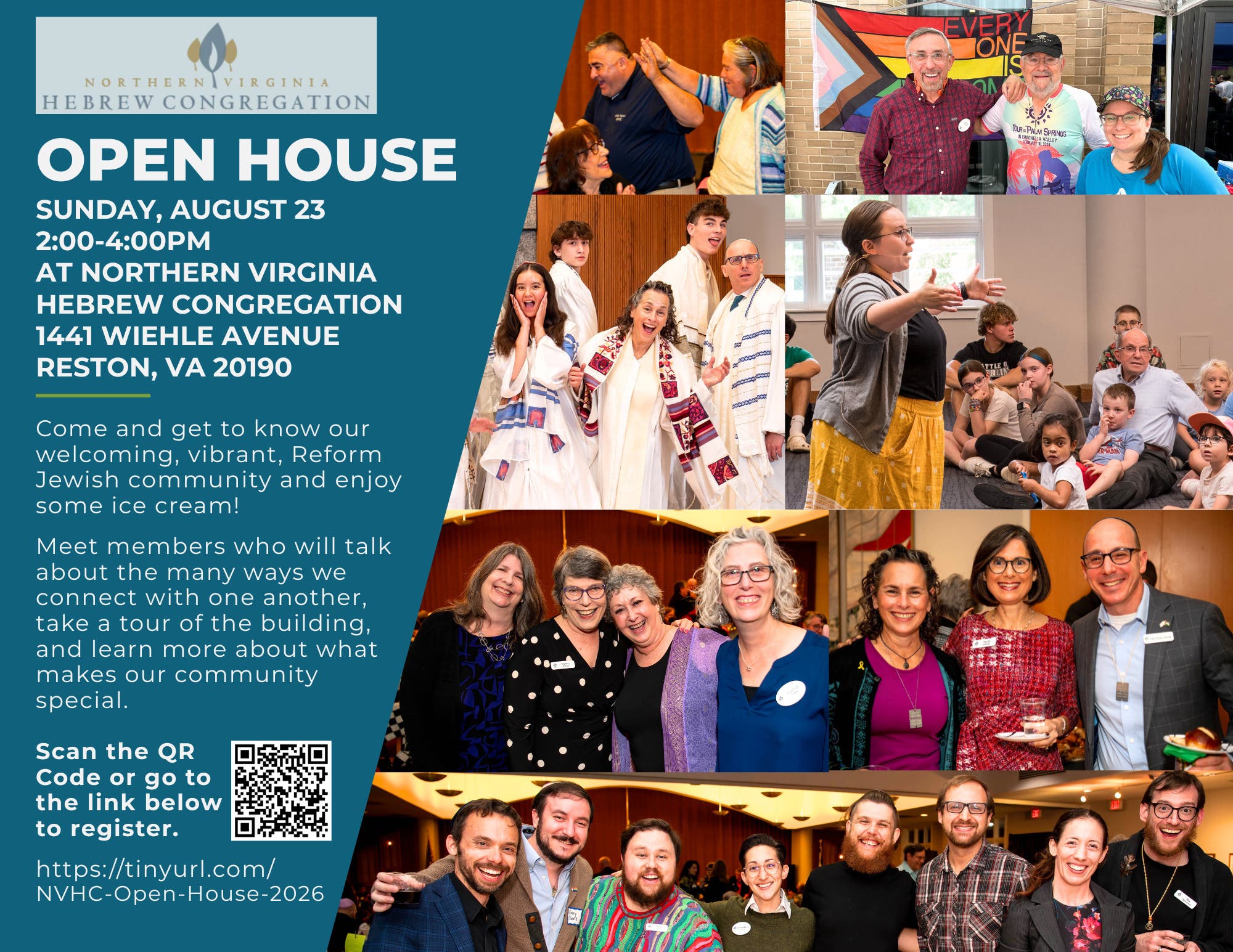 Open House at Northern Virginia Hebrew Congregation (NVHC)