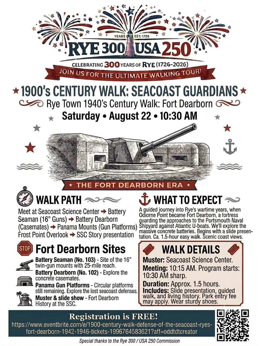 1900's Century Walk: Seacoast Guardians