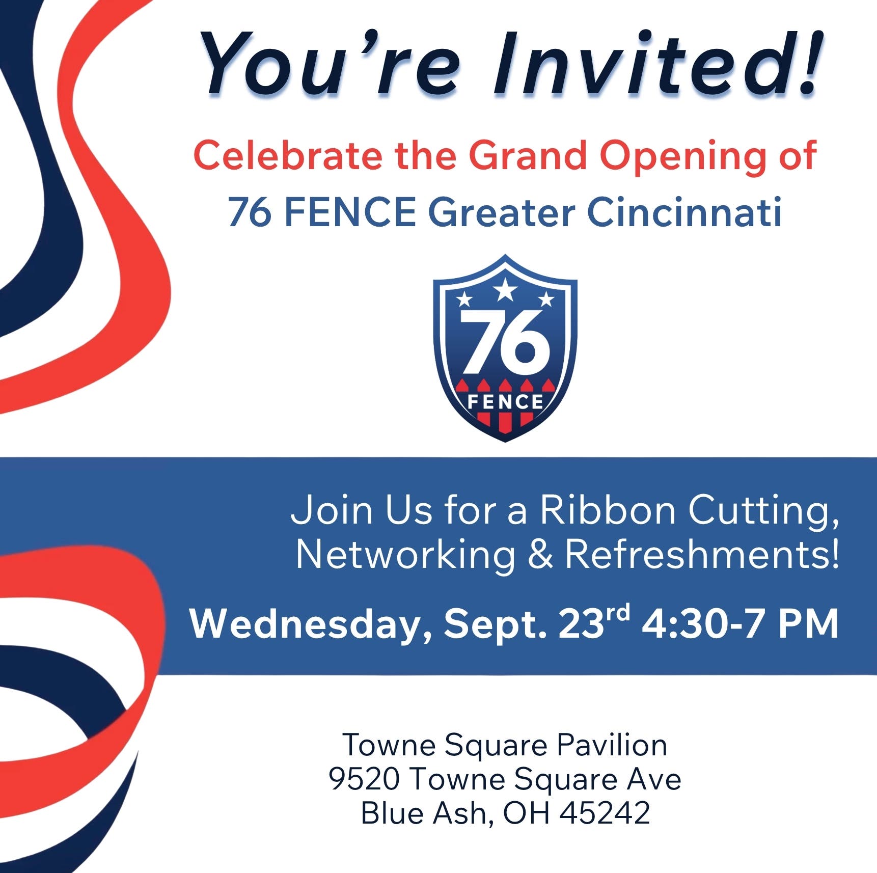 76 Fence Greater Cincinnati Ribbon Cutting