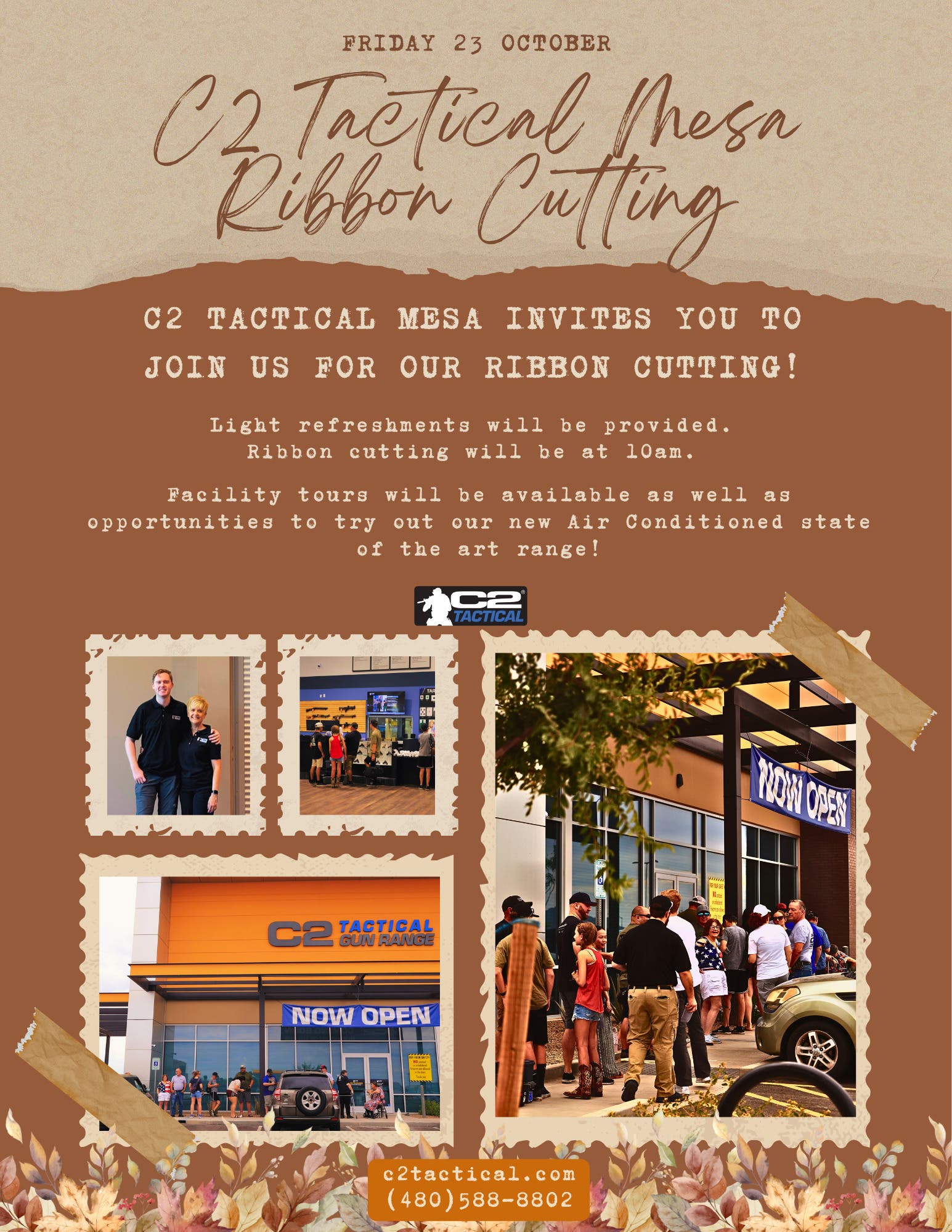 C2 Tactical Mesa Ribbon Cutting