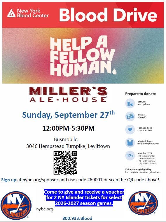Help A Fellow Human Blood Drive