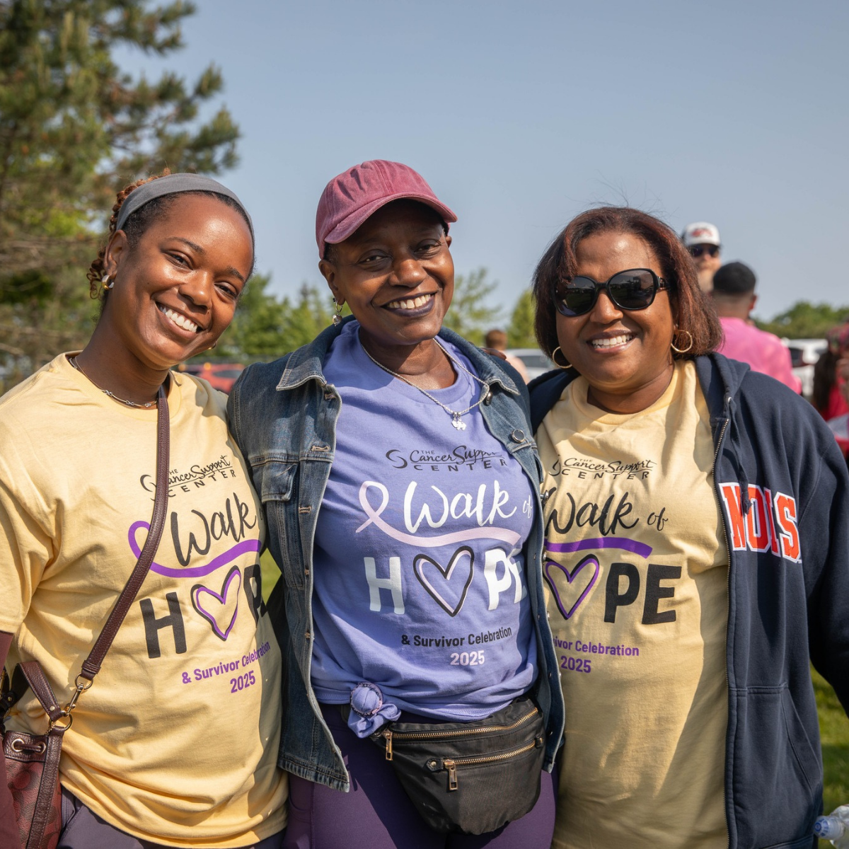Participants walk together during the Cancer Support Center’s Walk of Hope & Survivor Celebration at Commissioners Park in Frankfort, supporting local individuals and families impacted by cancer.