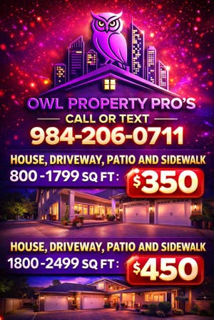 Owl Property Pros Pressure Washing Services