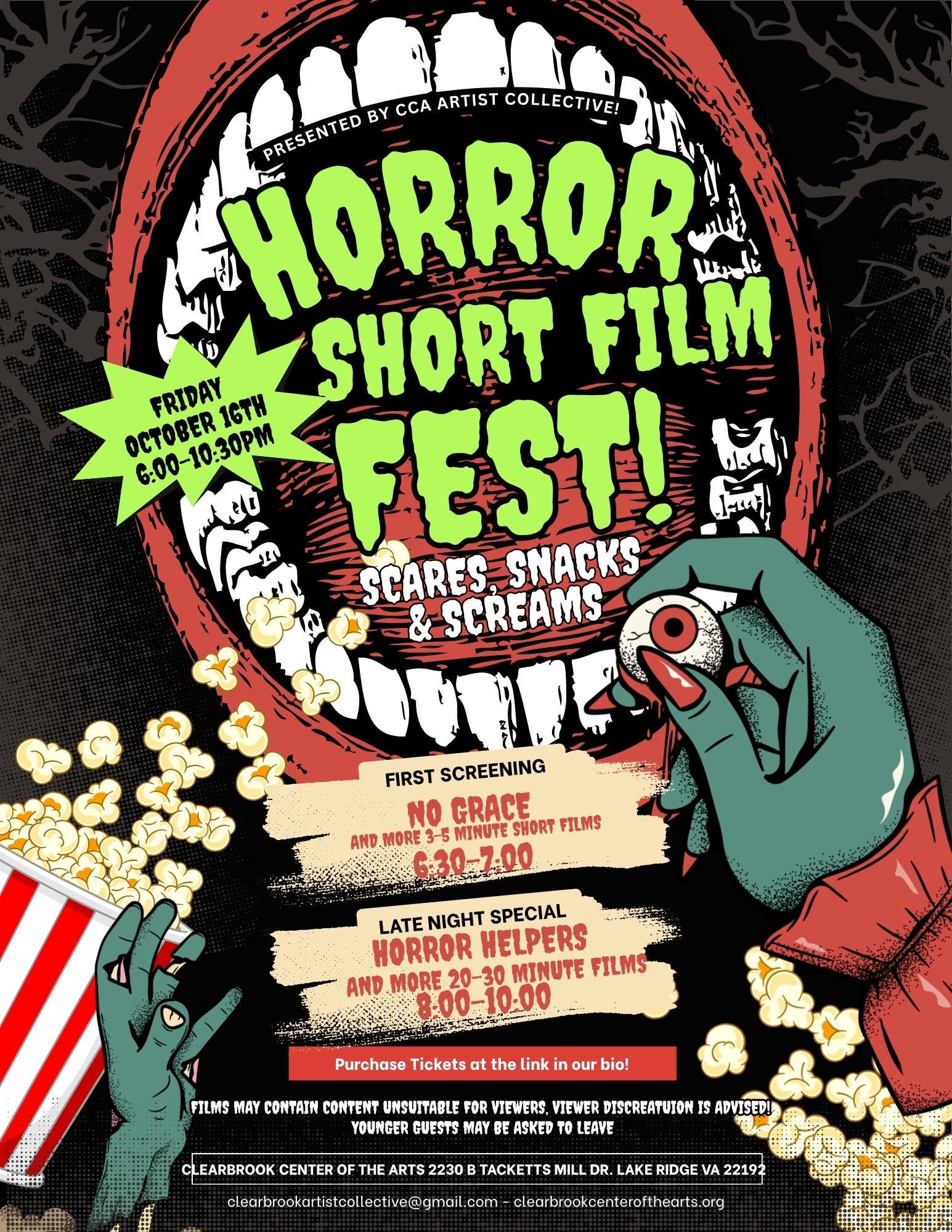 CAC Horror Film Fest 