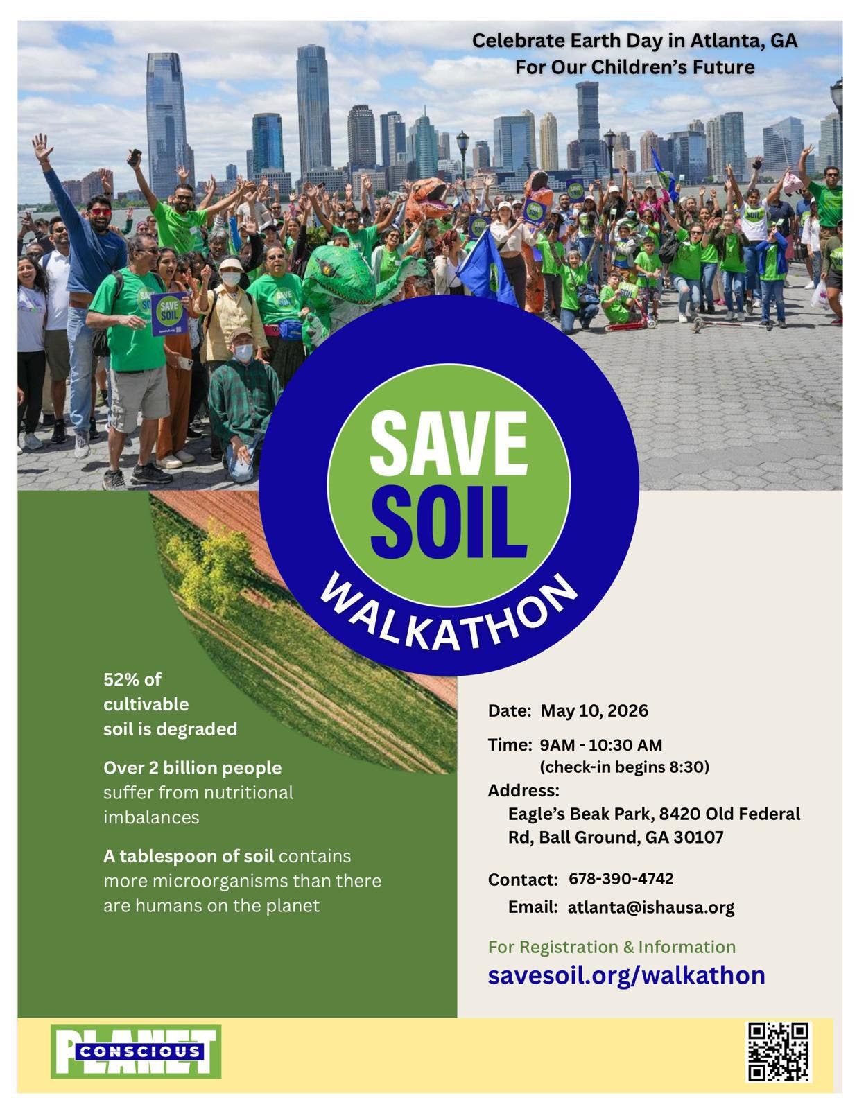 Save Soil Walkathon