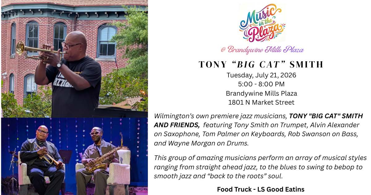 Tony Big Cat Smith @ Brandywine Mills Plaza