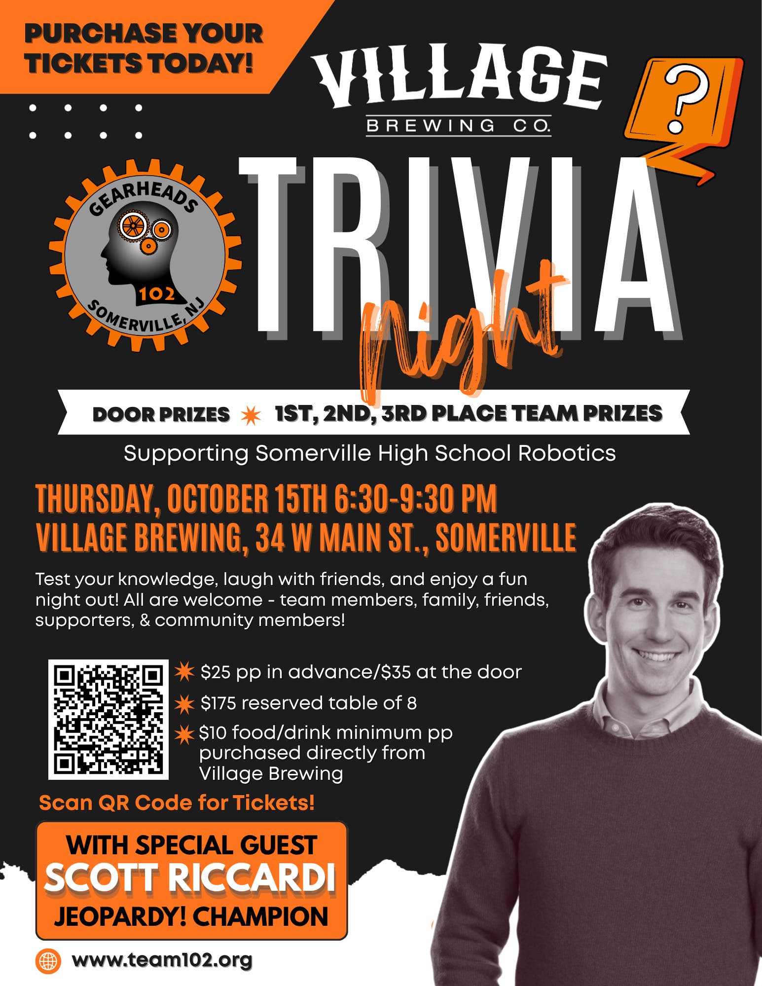 Somerville High School Robotics Trivia Night