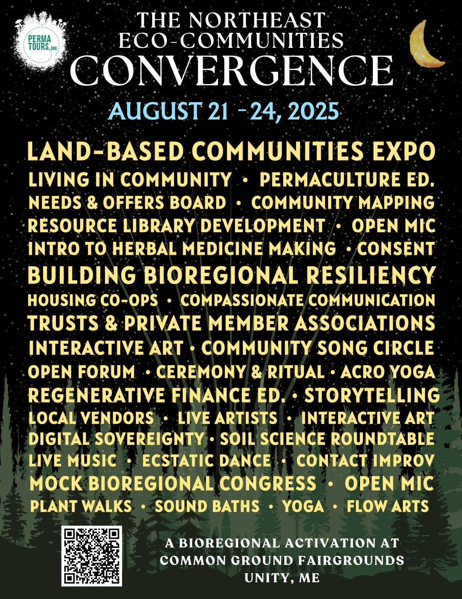 Permatours Northeast Eco-Communities Convergence – August 21 to 24