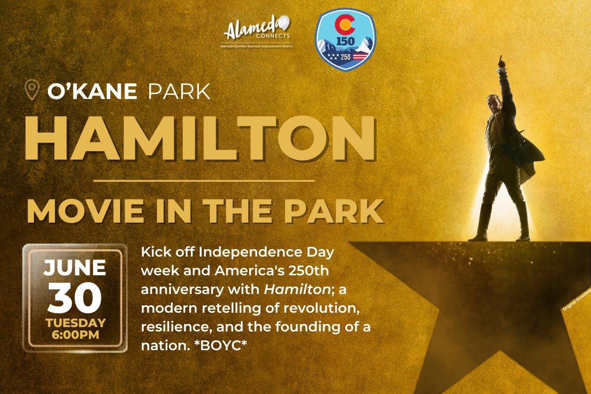Hamilton - Free Movie in O'Kane Park Kicks Off Independence Day Week