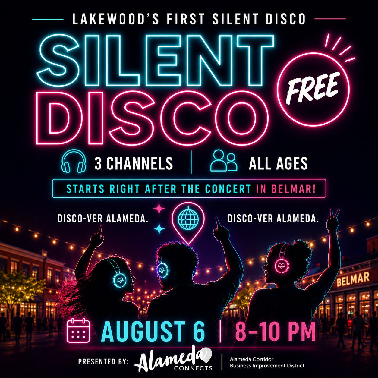 Lakewood's First Silent Disco