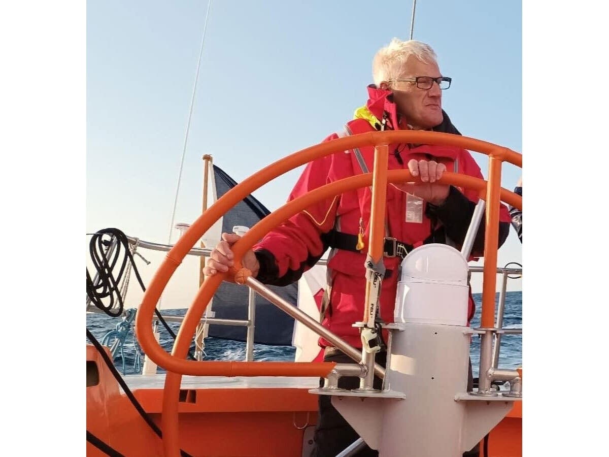Sailing4Parkinson’s: A Bay Area regatta in April aims to fund research and hope for people diagnosed with the disease like Bertrand Delhom (above). 