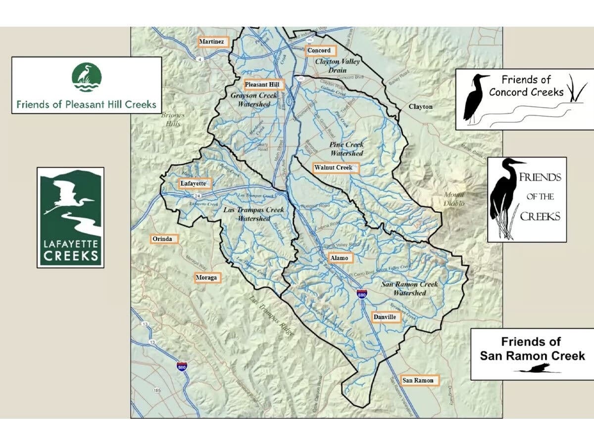 Lafayette’s Creeks Committee will revisit ongoing watershed restoration efforts Tuesday night as regional agencies outline long-range plans to restore habitat, reduce flood risks, and improve creek conditions throughout Contra Costa County.